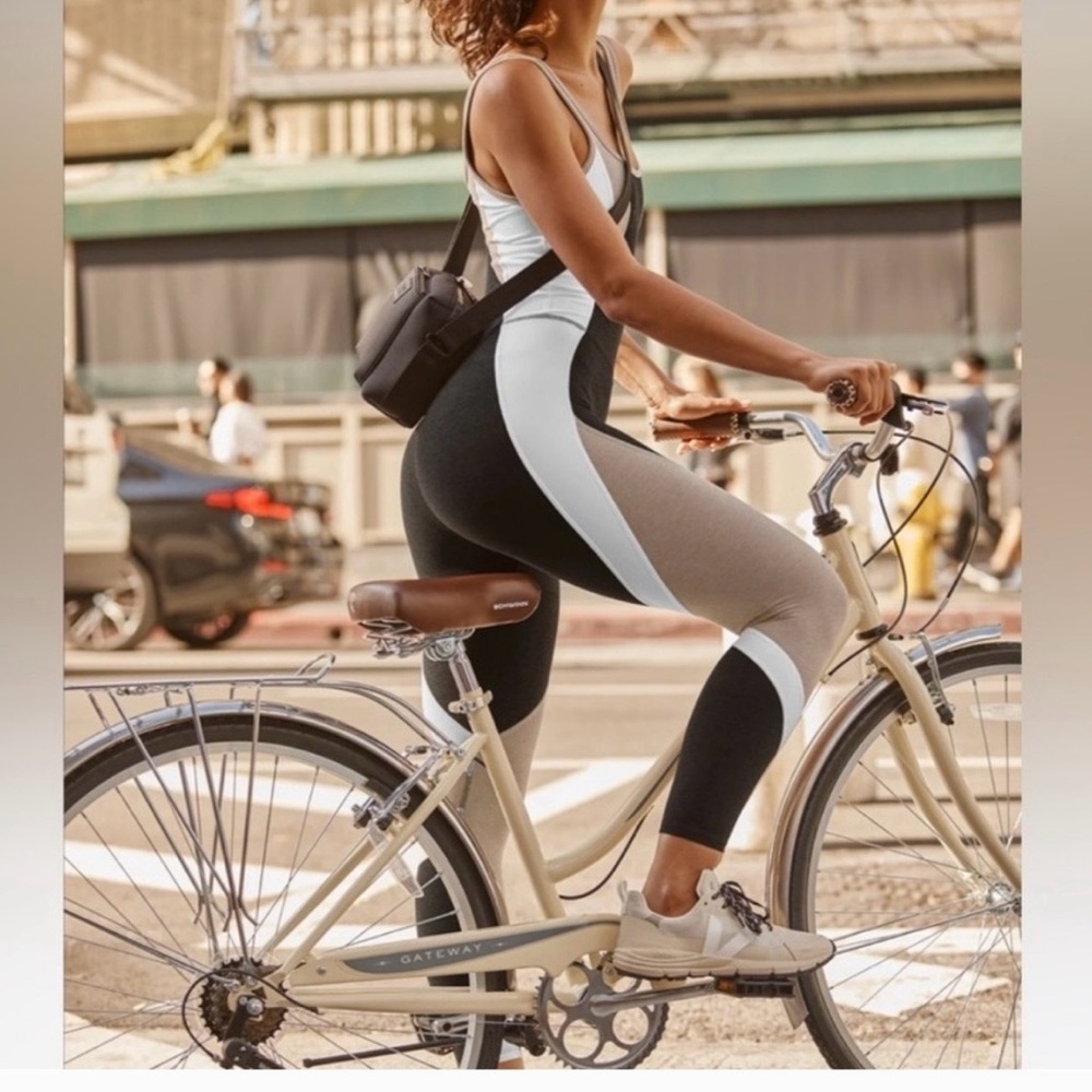 Beyond Yoga Spacedye Outlines Jumpsuit - Darkest Night Colorblock Size S